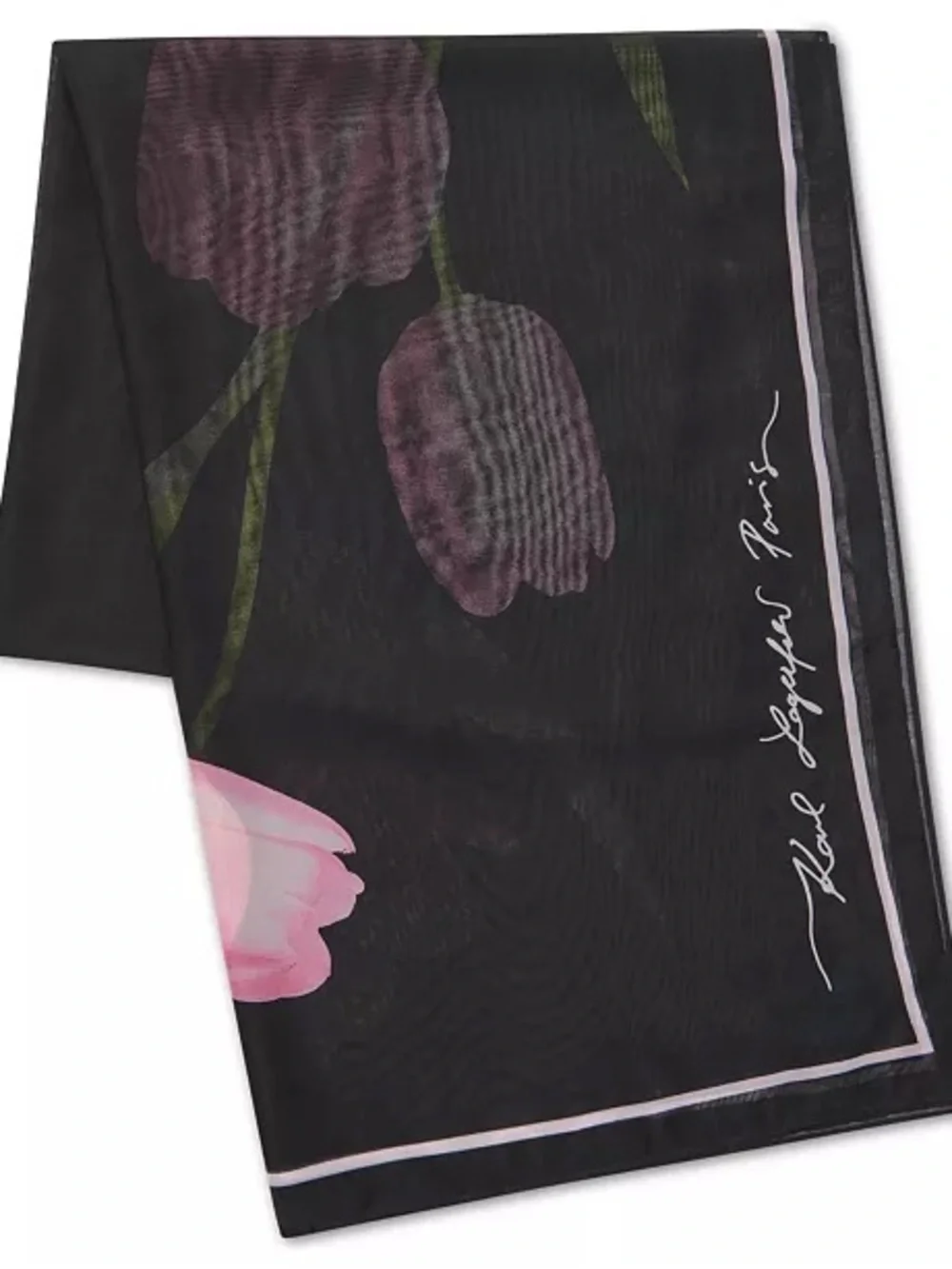NWT Karl Lagerfeld Tulip Scarf